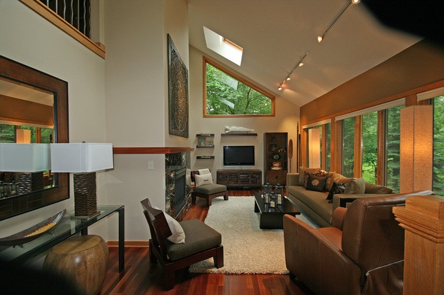 Living Room Design by Woodbury Home Interior, Interior Designer in New Delhi